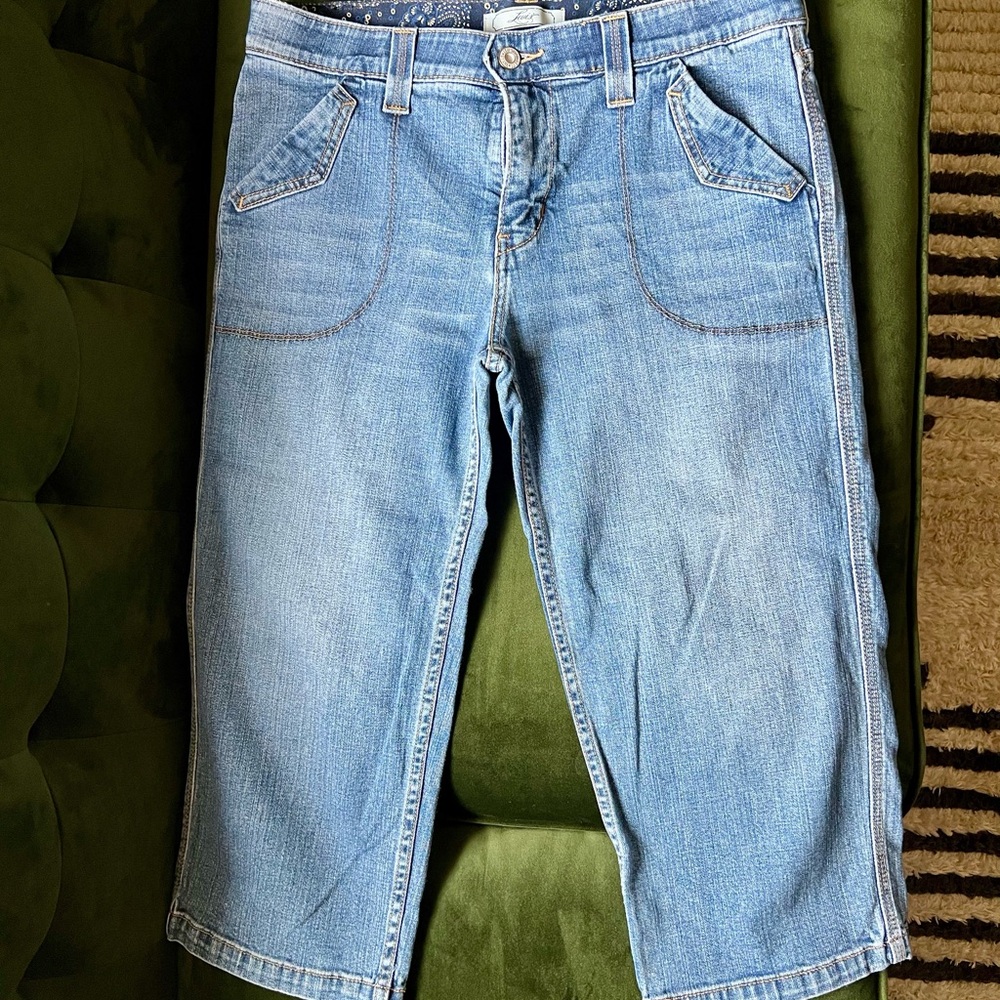 Levi’s - Light Blue Denim Capri Jeans